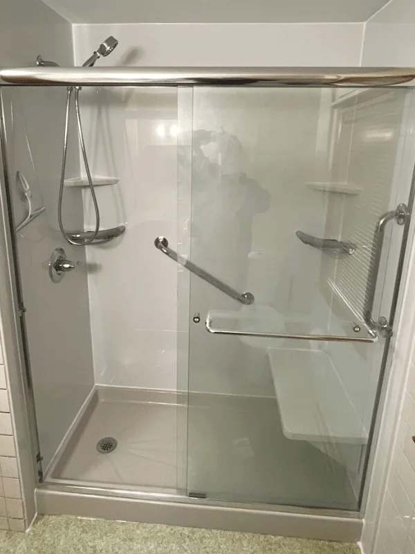 Tub-to-Shower Conversion