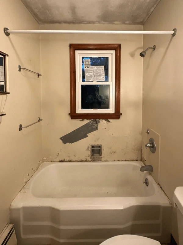 Before - Tub-To-Shower Conversion